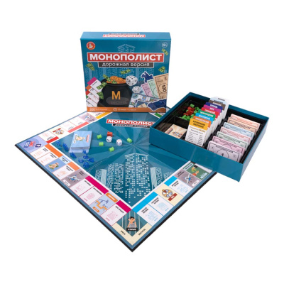 Игра настольная Монополист дорожная версия Десятое Королевство 04858 1